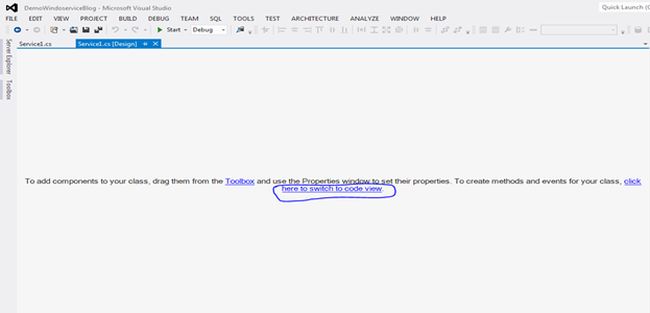 how to switch to code view